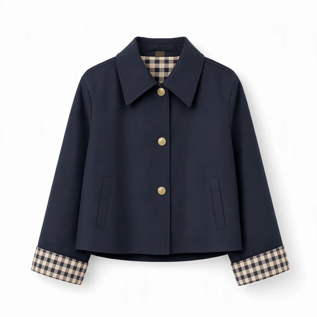 Women's Casual Long Sleeve Single Breasted Autumn Winter Coat DAYLIGHT GRACE