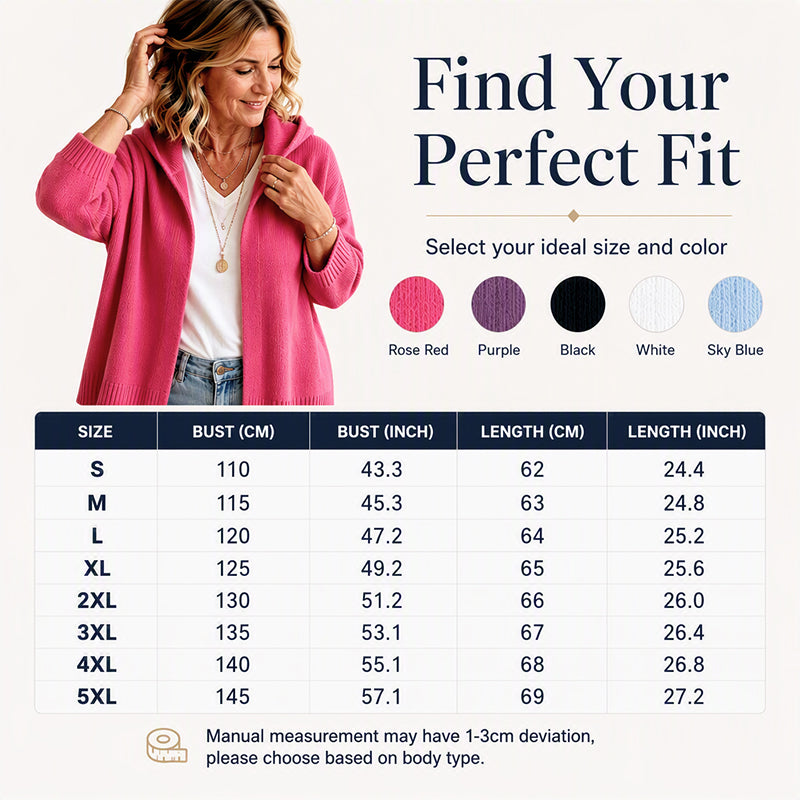 Women's 3/4 Sleeve Hooded Knit Cardigan mysite